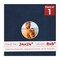 Navy Suede Mat Board for 24x24 Frames - Circle Opening for 8x8 Photos